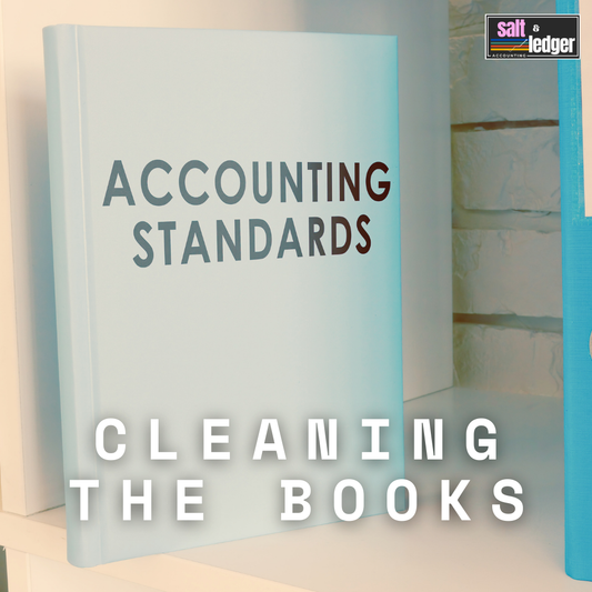 CLEANING THE BOOKS